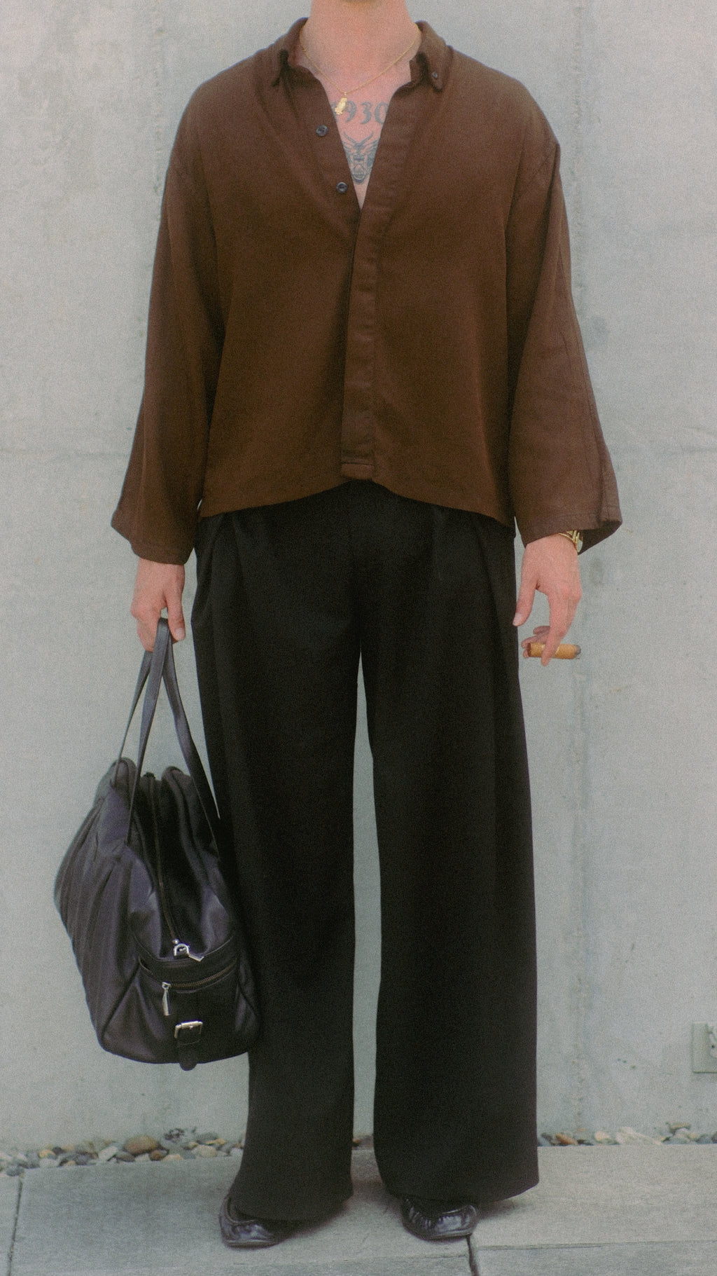 Camisa Voyage Tobacco