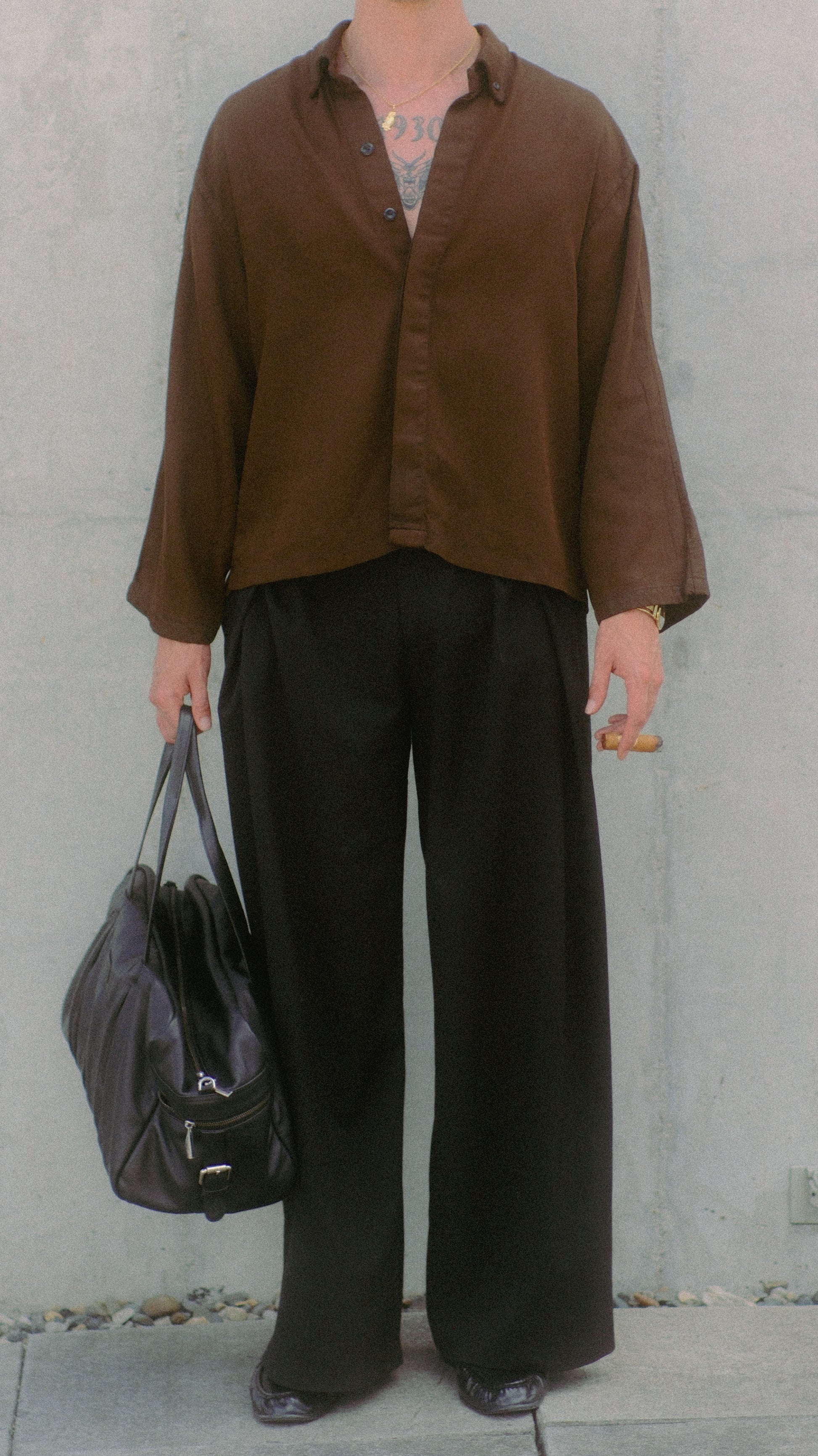 Camisa Voyage Tobacco