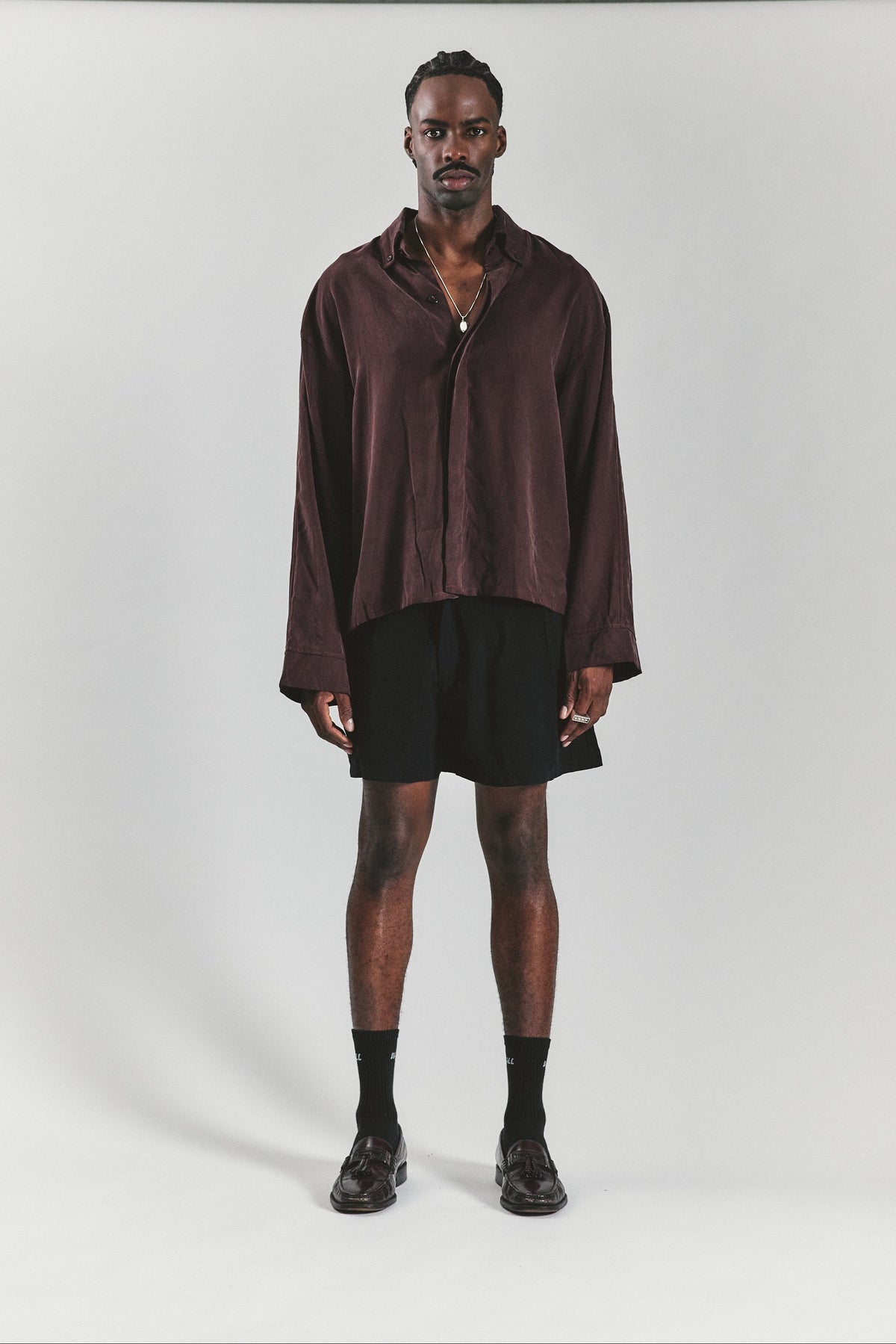 Camisa Voyage Vinotinto