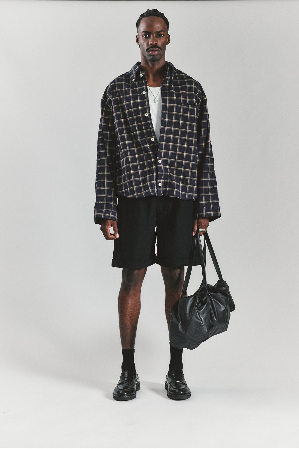 Camisa Serino Azul Oscuro