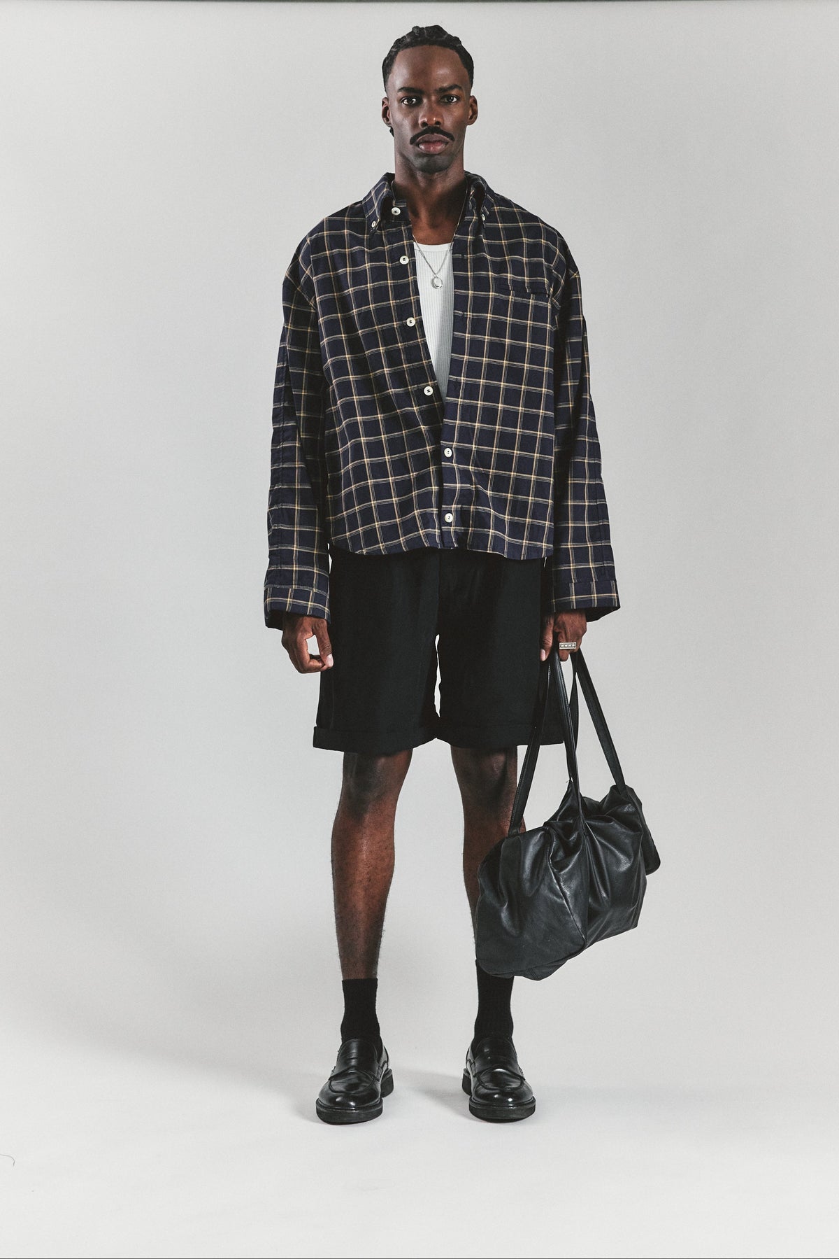 Camisa Serino Azul Oscuro