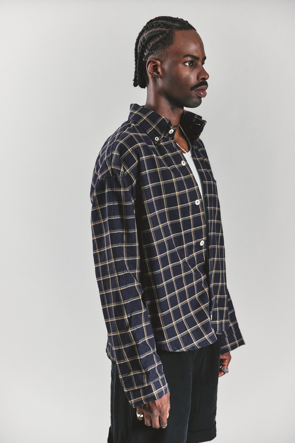 Camisa Serino Azul Oscuro