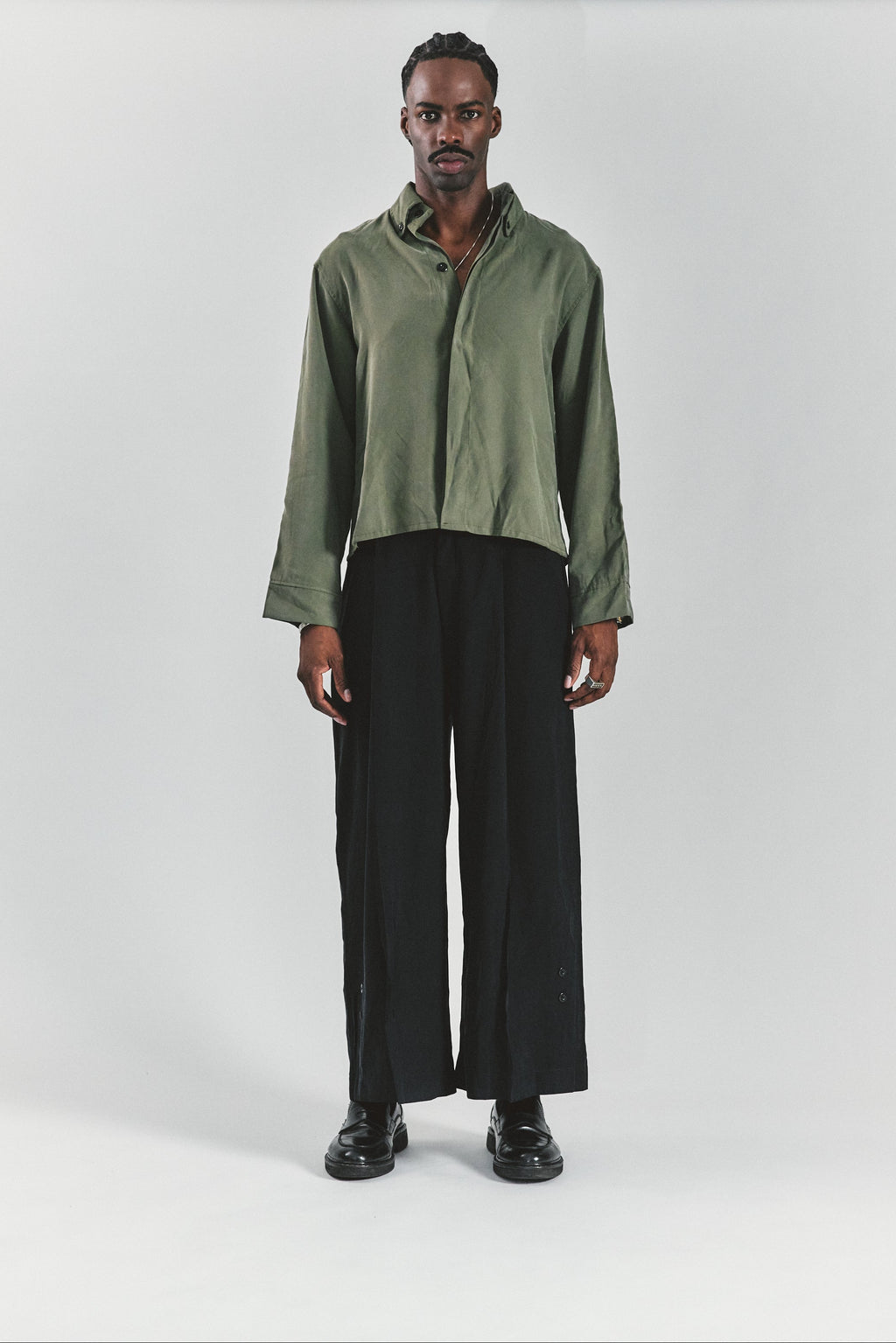 Camisa Voyage Verde Oliva