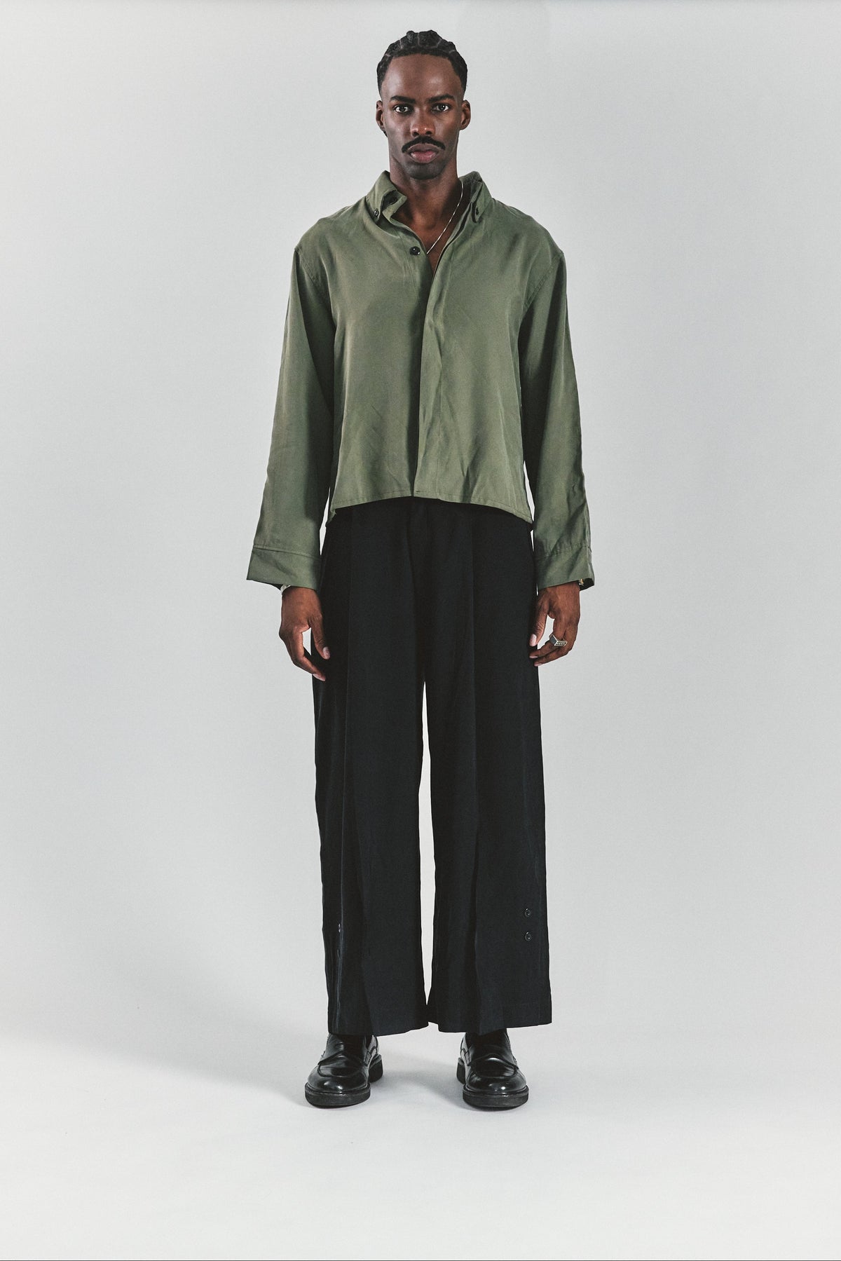 Camisa Voyage Verde Oliva