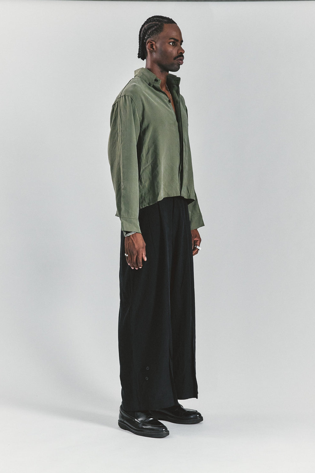 Camisa Voyage Verde Oliva