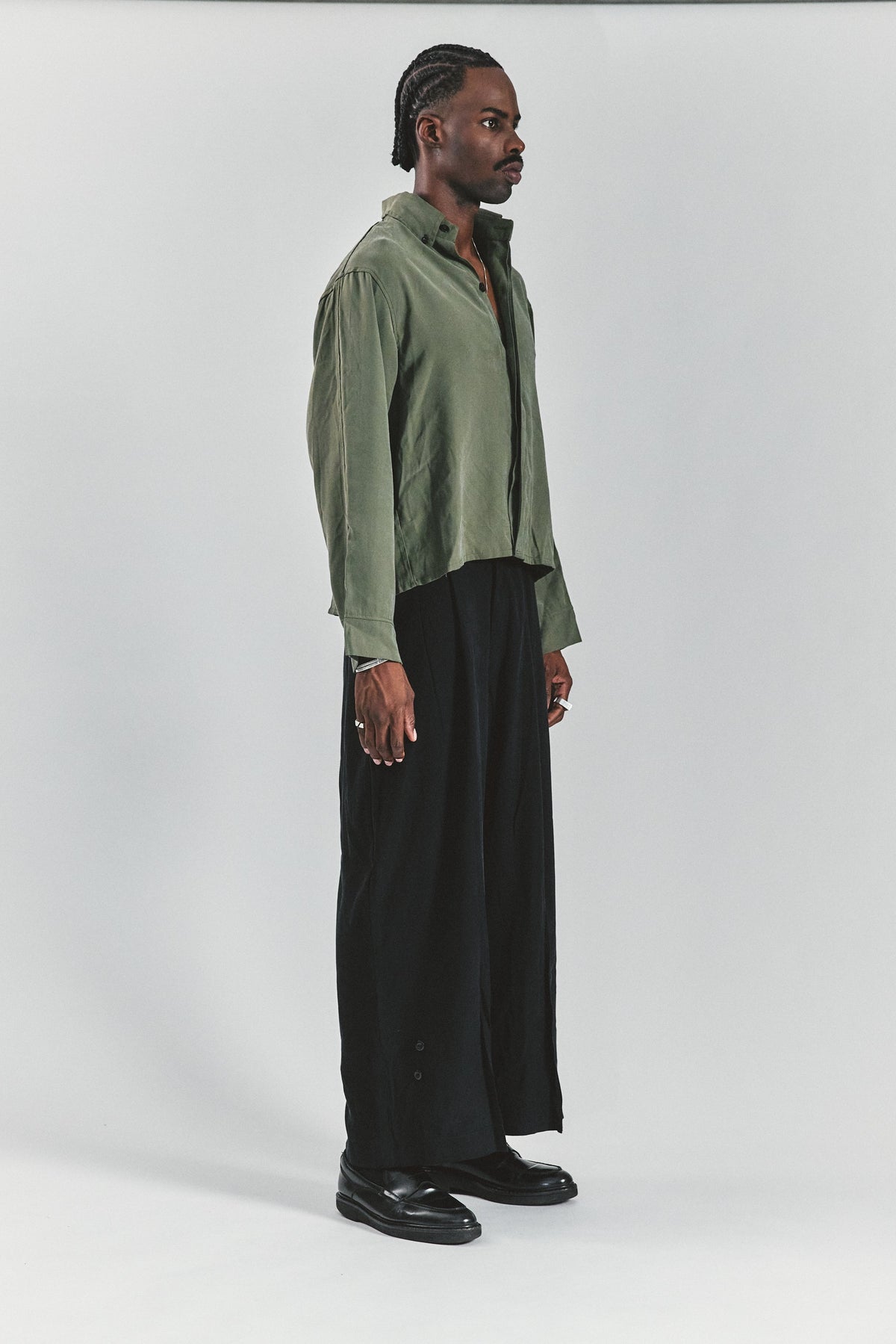 Camisa Voyage Verde Oliva