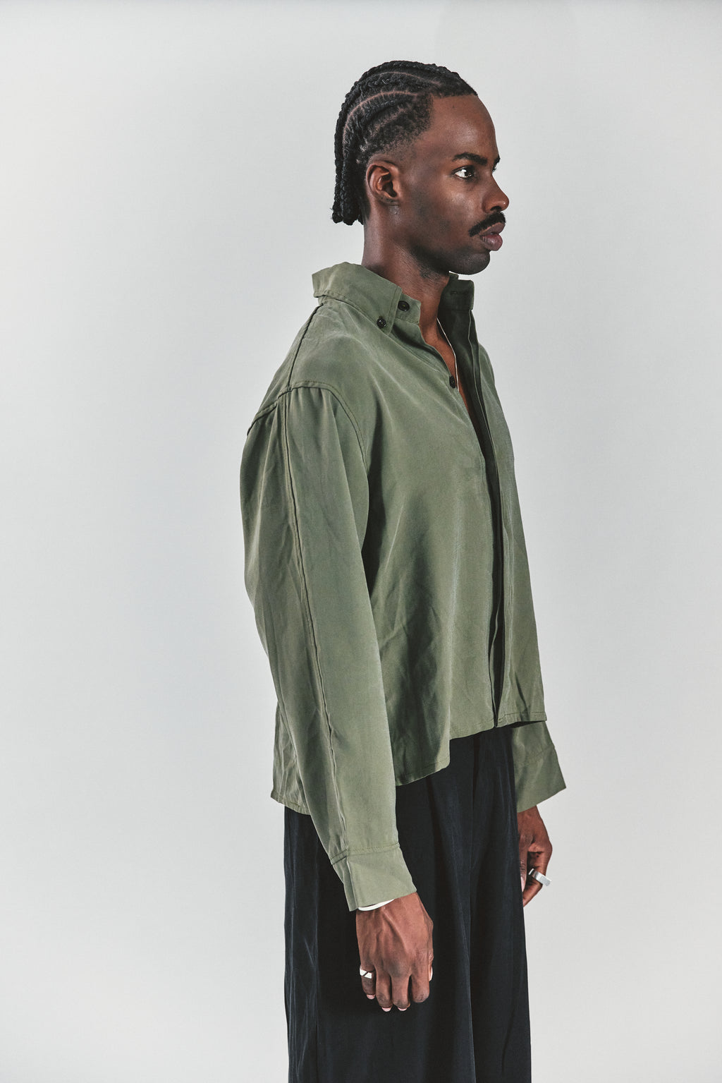 Camisa Voyage Verde Oliva