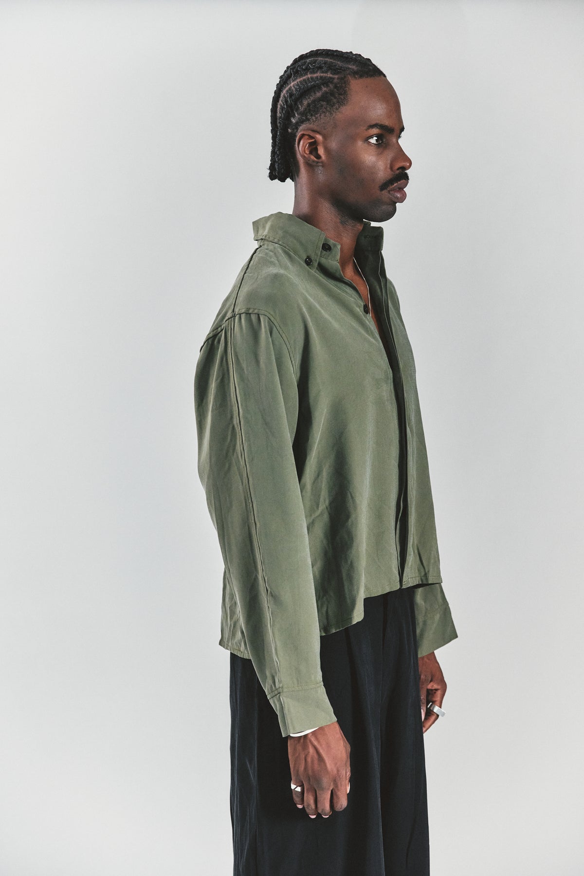 Camisa Voyage Verde Oliva