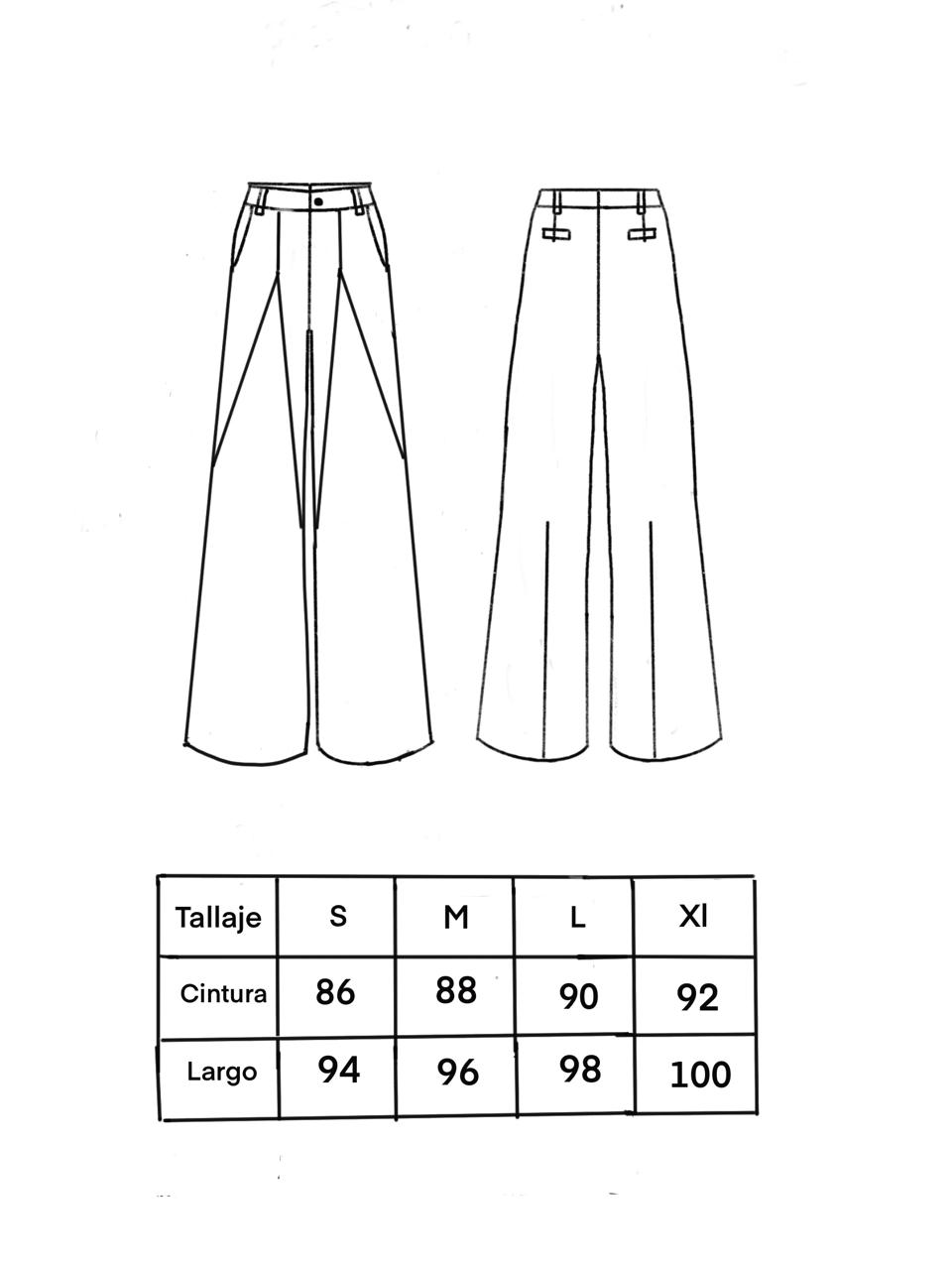Pantalón Doble Pliegue