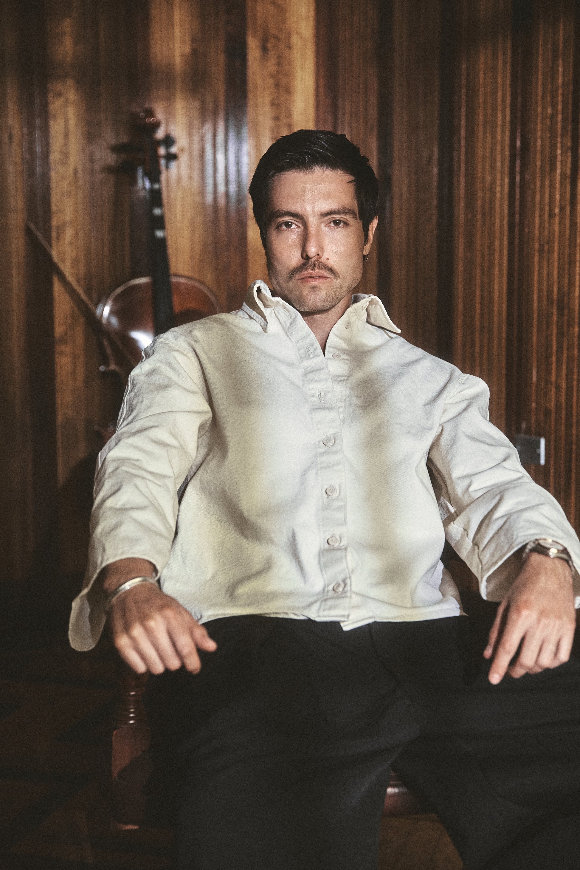 Camisa de botones Crudo