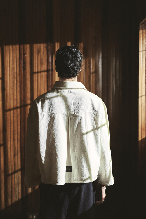 Camisa de botones Crudo