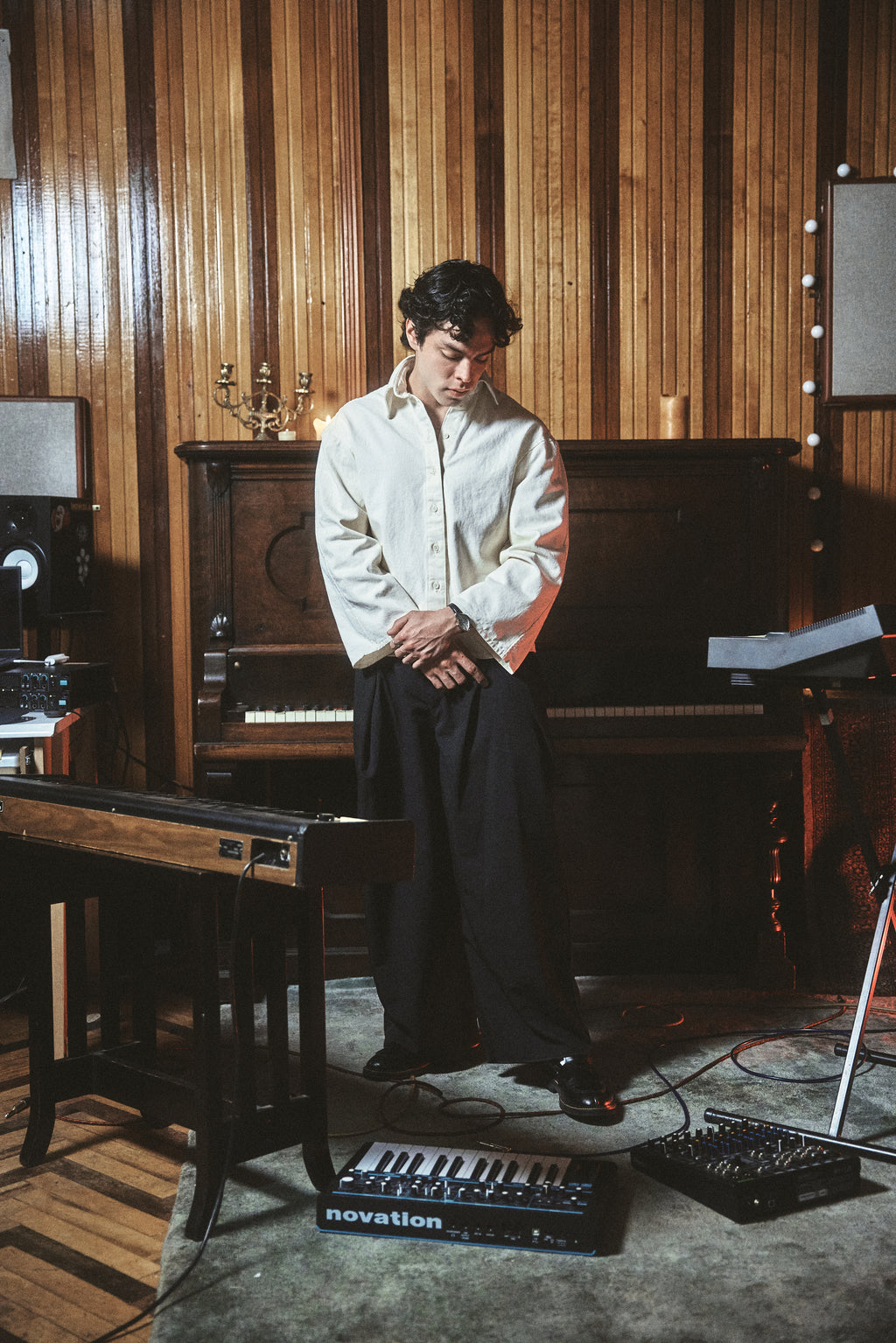 Camisa de botones Crudo