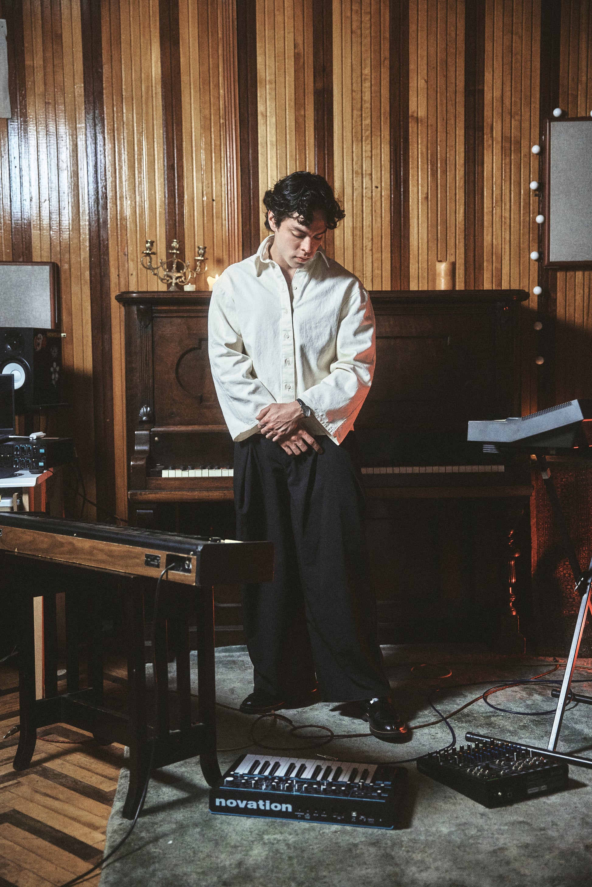 Camisa de botones Crudo