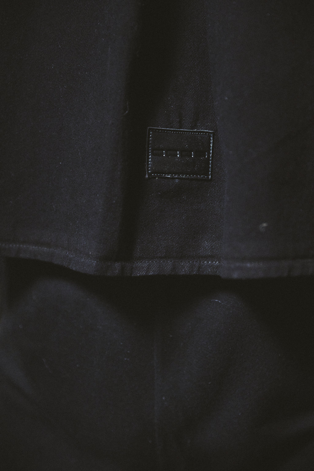 Camisa de Botones Negra